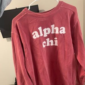 Alpha chi omega sweatshirt